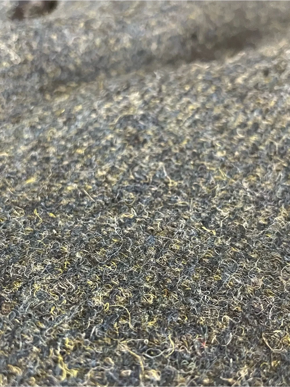 Vintage Harris Tweed Blazer 40 1960s Union Tag Virgin Wool Partially Lined